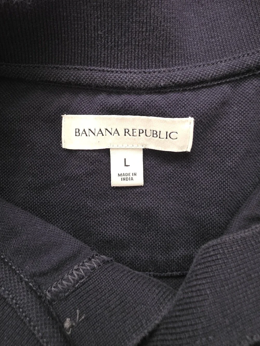 Banana Republic Classic Navy Polo Shirt
